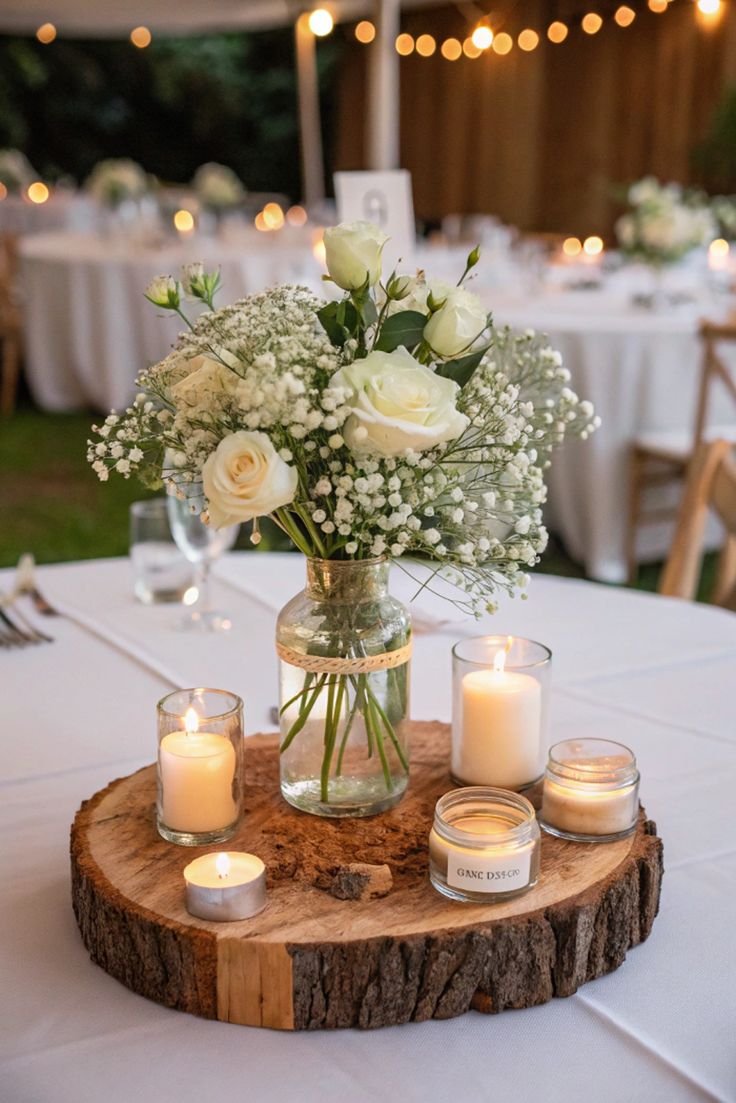 Centro de mesa elegante